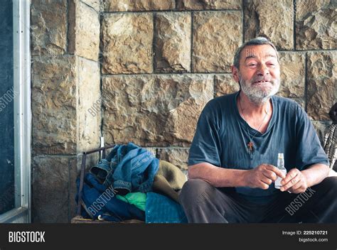 Homeless People Happy Image And Photo Free Trial Bigstock