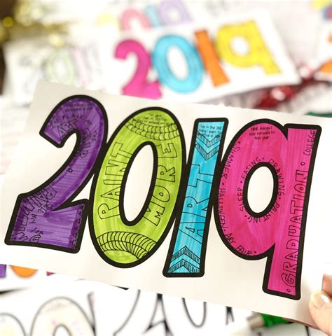 2019 New Year Activities | New years activities, Student activities, Creative activities