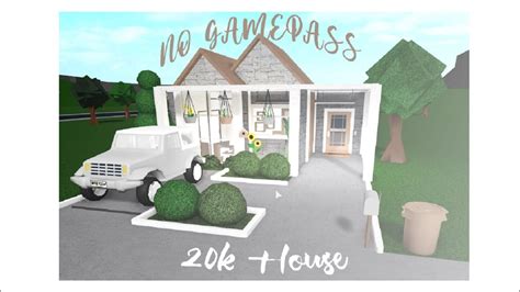 Bloxburg House Ideas No Gamepass 20k Best Home Design Ideas