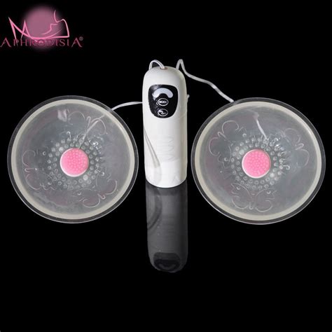 spinning nipple stimulators vibrating breast massager device for female masturbation 7