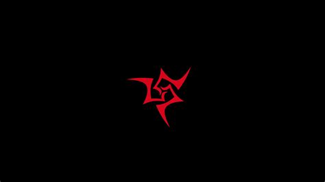 The Red Symbol On A Black Background Anime Night Stay Wallpapers And