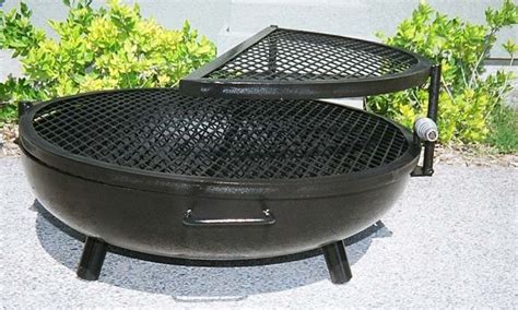 Having a fire pit in your backyard is an awesome way to have a backup for cooking when the power goes out, and it creates a great space to gather 6. Outdoor Fire Pit Grill Kits : Rickyhil Outdoor Ideas ...