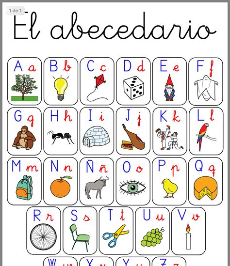 El Alfabeto Español 1