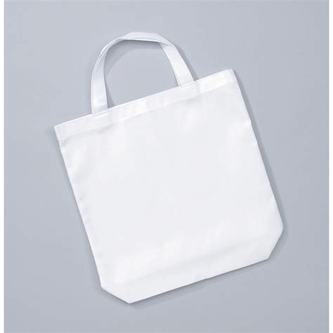 This White Polycotton Blend Tote Bag Is Perfect For All Of Your