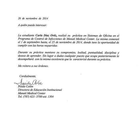 Carta De Recomendacion De Migracion Frases De Cartas De Recomendacion