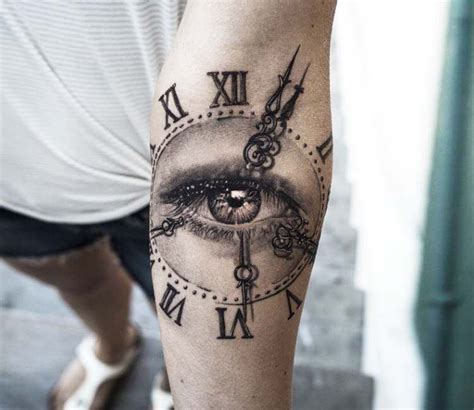 Clock With Eye Tattoo By Niki Norberg Post 21670 Eye Tattoo Tattoos Trendy Tattoos