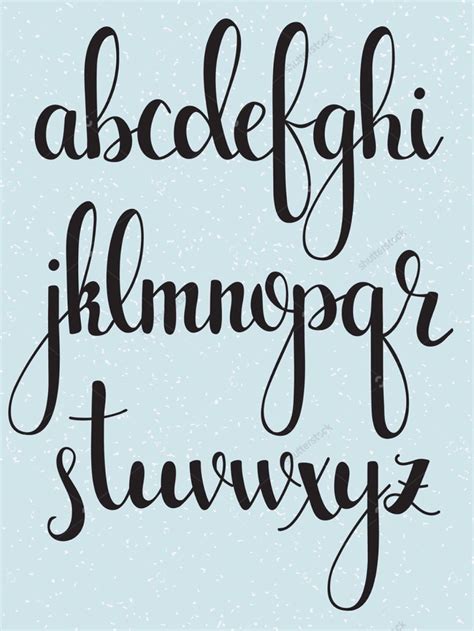 Pin By Roseanne Torres On Script Alphabeth Hand Lettering Alphabet