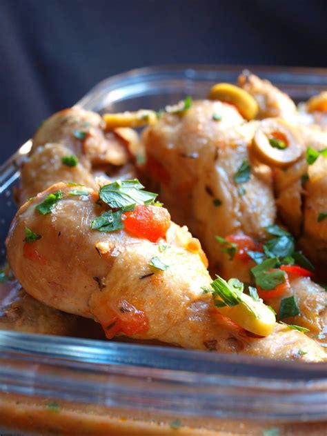 Poulet aux 2 olives Les Délices De Marina