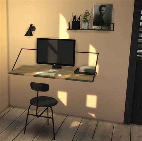 Sims 4 Wall Desk