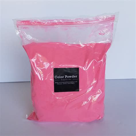 Pink Color Powder 55 Lb Medium Color Powder Supply Co Bulk All