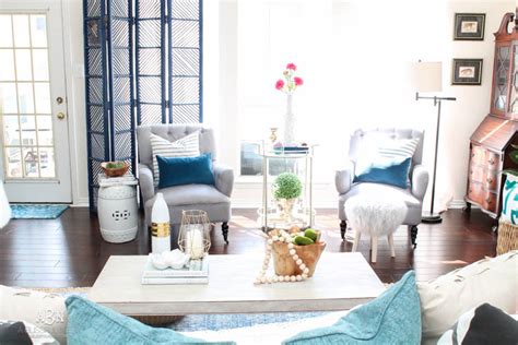 Spring Living Room Refresh Ideas With Fresh Spring Colors