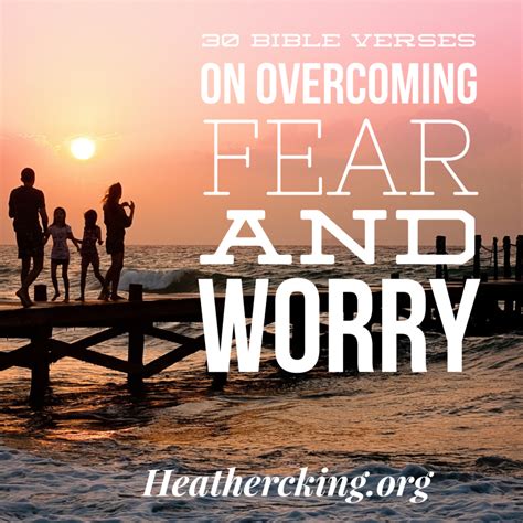 Bible Verses On Overcoming Fear And Worry Heather C King Room To