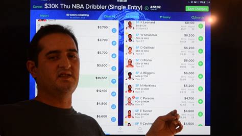 Our daily lineups are made by industry veterans with a polished track record of success. FanDuel & DraftKings NBA Optimal Cash Lineups for 12/08 ...