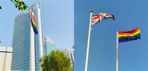 us uk embassies face online backlash in uae over pride flags star observer