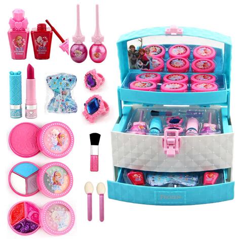 Childrens Cosmetics Toys Disney Princess Toys Makeup Box Set Girl