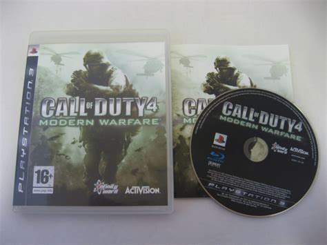 Call Of Duty 4 Modern Warfare Ps3 Complete Cib Pal Press