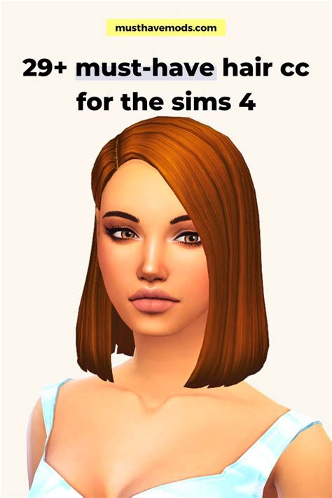 29 Must Have Sims 4 Cc Hair I Cant Play Without Maxis Match And Free