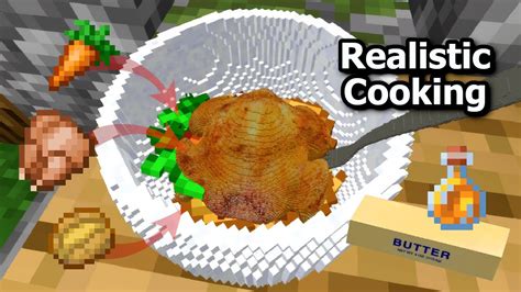 Cooking My Minecraft Food Youtube