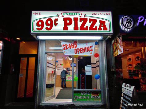 Ev Grieve Famous 99 Cent Pizza Is Now Open On East 14th Street