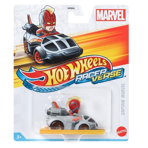 Capitana Marvel Hot Wheels Racer Verse Marvel Captain Marvel