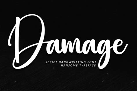 Damage Font By Inermedia Studio · Creative Fabrica