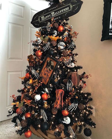 Crafty Halloween Trees That Can Be Used For Christmas Too