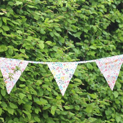 Vintage Floral Bunting By Chapel Cards