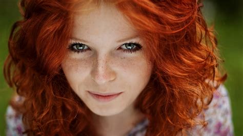 Face Women Outdoors Women Redhead Model Portrait Depth Of Field