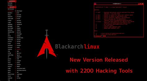 Pentesting Os Blackarch Linux 20190601 Released