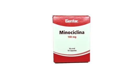 Minociclina 100 Mg 10 Caps Gf Uroccidente