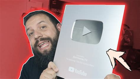 Placa De 100000 Suscriptores 2018 Unboxing Muy Especial Youtube