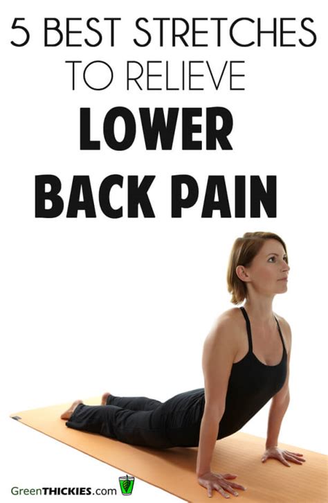 Best Stretches For Lower Back Pain