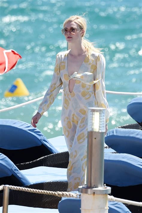 Elle Fanning Photoshoot On The Beach In Cannes France 05182017