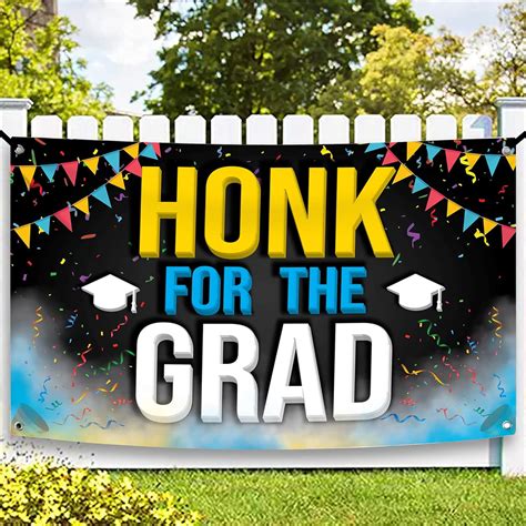 Katchon Honk For The Grad Banner Xtralarge 72x44 South Africa Ubuy