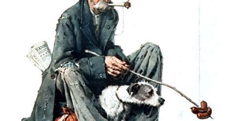 Hobo And Hotdogs 1924 By Norman Rockwell Art Of Norman Rockwell