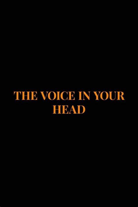 the voice in your head c 2020 filmaffinity