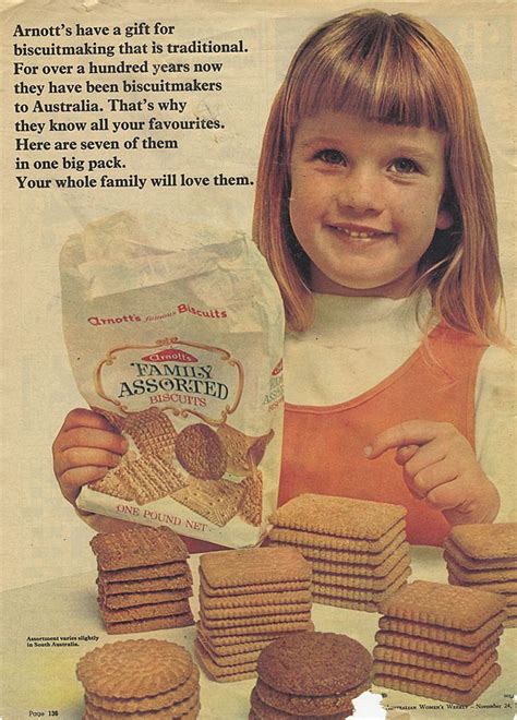 Arnott S Assorted Biscuits Old Ads Vintage Ads Food