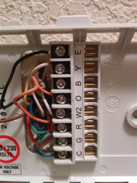 honeywell  wave thermostat wiring doityourselfcom community forums