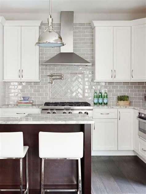 The 25+ best Grey backsplash ideas on Pinterest | Gray subway tile