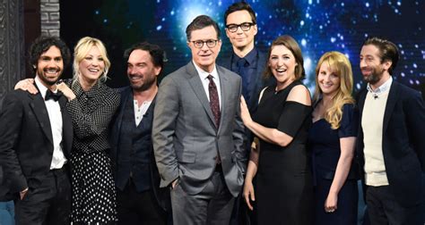 ‘big Bang Theory Cast Share Behind The Scenes Stories On ‘late Show