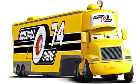 Cars Sidewall Shine Hauler Camion Mattel Disney Pixar Ebay