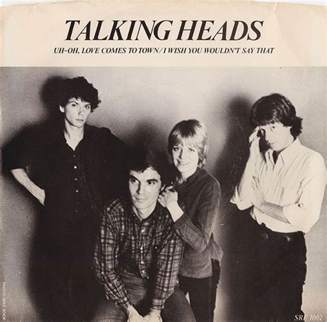 Talking Heads Uh Oh Love Comes To Town 1977 Los Angeles Pressing Vinyl Discogs