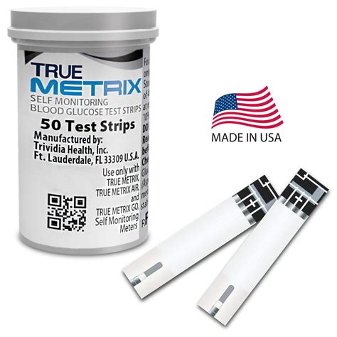 True Metrix Blood Glucose Test Strips 50 Count Buy Online In United