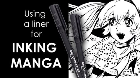 Inking Manga Practical Tips And Tricks Youtube