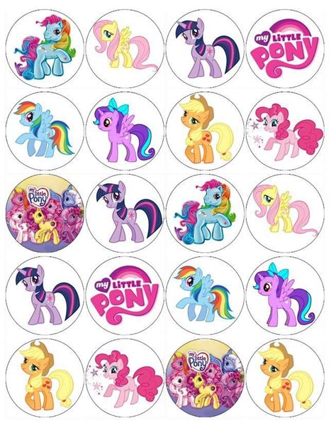My Little Pony10 My Little Pony Party Cupcakes My Little Pony Fiesta