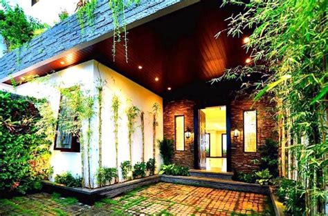Model teras rumah masa kini tak hanya akan memengaruhi tampilan fasad dan keseluruhan lebih dari sekadar penerapan dalam bentuk sederhana seperti pada lantai, perpaduan material tradisional seperti papan kayu dengan desain. Model Teras Rumah Masa Kini - Rumah Idaman