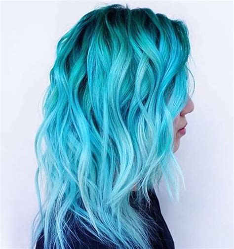 50 Blue Hair Styles You Have To See To Believe Nails C Light Blue