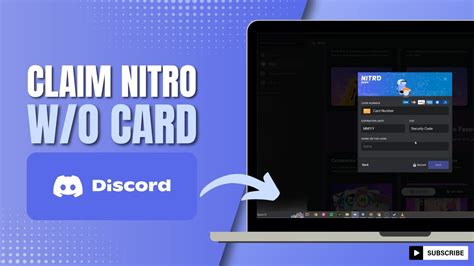 How To Claim Discord Nitro Without Credit Card 2024 Youtube
