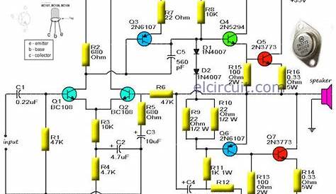car subwoofer amplifier circuit diagram pdf