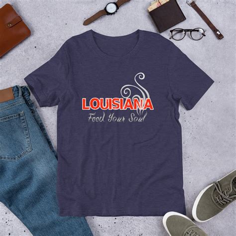 Louisiana Feed Your Soul Tshirt Louisiana Tee Louisiana Etsy